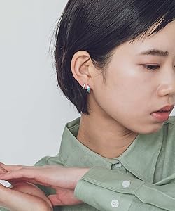 【限定値下】Jouete ダブルピアス 水晶 プラチナム 限定値下】Jouete ダブルピアス 水晶 プラチナム